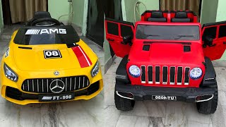 RC Mercedes Car amp Powerful 4x4 RC Jeep  Unboxing amp Testing  Shamshad Maker🔥🔥 [upl. by Nemrac]