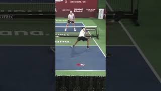 Oh my 🤯 pickleball pickleballislife pickleballhighlights [upl. by Eirffej92]