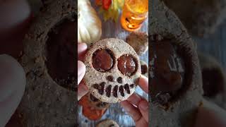 Biscotti mandorle e castagne ricettefacili halloween veganrecipes senzaglutine biscotti vegan [upl. by Judenberg219]