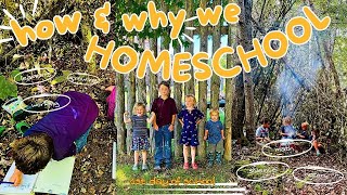 WHY we homeschool our 4 children  HOW We Homeschool Our Kids  our 1st day of school in 2024 [upl. by Laroy]