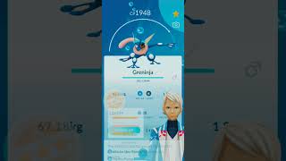 Got costume greninja Gekkouga trending pokemongo gblteam pokemon greninja [upl. by Akired]