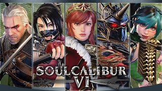 SOUL CALIBUR VI  All CRITICAL EDGES  Intros amp Win Poses No HUD [upl. by Attelrahs650]