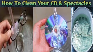 How to clean Specs n CD  Life Hacks  youtube easylife easytip motivation [upl. by Jenna]