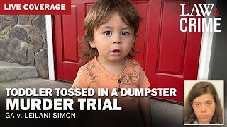 VERDICT Toddler Tossed in a Dumpster Murder Trial — GA v Leilani Simon — Day 10 [upl. by Roskes826]