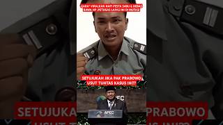 MENURUT KALIAN GIMANA NIH SOB army storytni tni duetbaper prajurittni news duetkeren [upl. by Blank]