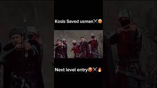 Kosis Saved Usman⚔️😍Next level entry🥵⚔️🔥KURLUS OSMAN⚔️🦅 osman shorts shortsfeed Youtube [upl. by Roselyn]