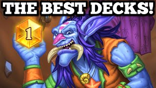 The FIVE BEST DECKS to get LEGEND in Perils in Paradise [upl. by Granoff]