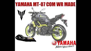 Rhedmax  NOVA YAMAHA MT07 COM ESCAPE TAYLOR MADE WR [upl. by Pussej]