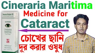 Cineraria Maritima Homeopathic Eye DropsCineraria Maritima Homeopathic Eye Drops for Cataract [upl. by Anaillil]