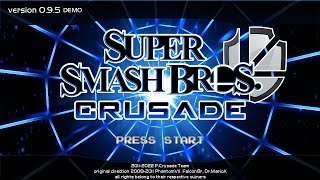 Super Smash Bros Crusade 095 Demo [upl. by Aihcats336]