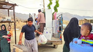 Everyday Nomadic Life Saifullah and Arad in Winter Nature [upl. by Enytsirhc]