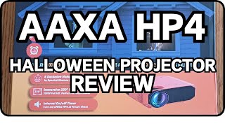 AAXA HP4 Halloween Projector Review [upl. by Allys345]