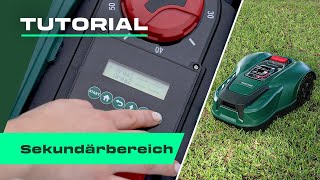 Mähroboter 20 V Sekündärbereich schnell erklärt  PARKSIDE [upl. by Ajiak]