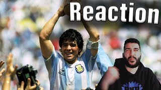 Reacting to Diego Maradona ● Craziest Dribbling Skills Ever ► HD [upl. by Ardet]