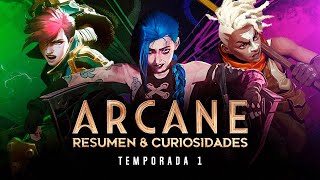 ARCANE Resumen y curiosidades I T1  The Top Comics [upl. by Deni]