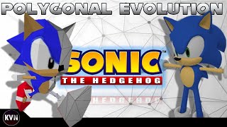 Sonic The Hedgehog  Evolución Poligonal  KVN [upl. by Michail]