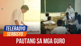 DepEd seeks loan moratorium for employees hit by typhoons  Teleradyo Serbisyo 30 November 2024 [upl. by Ennoira]