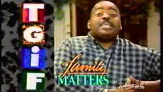 1995 Family Matters TGIF TV Spot [upl. by Yklam]