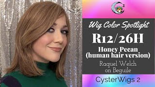 CysterWigs Color Spotlight R1226H Honey Pecan human hair color by Raquel Welch on Beguile [upl. by Orat]