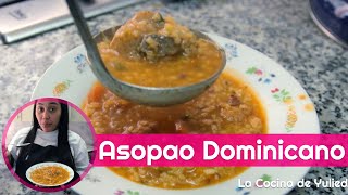 quotReceta Fácil de Asopao Dominicano de Pollo y Chuleta  Plato Tradicional con Sabor Auténticoquot [upl. by Arik]