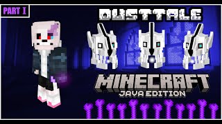 DustTale Sans In MinecraftDatapack  Part 1 [upl. by Pirnot]