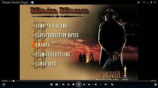 Los Imperdonables DVD Menu 1998 en inglés [upl. by Ritz]