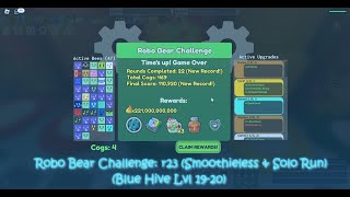 Robo Bear Challenge Round 23 Smoothieless amp Solo Run [upl. by Khalil]