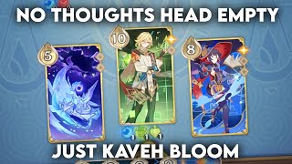 Win more while thinking less with optimized Kaveh Bloom  Genshin TCG [upl. by Aeslehc]