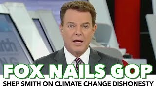 Fox Anchor Slams Republicans On Climate Change Dishonesty [upl. by Ynnad]