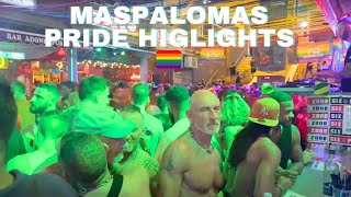 Highlights Of Maspalomas Gay Pride 2024 Part 2  Gran Canaria 🏳️‍🌈 [upl. by Nirrol]