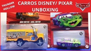 CARROS DISNEY PIXAR  Coleção THUNDER HOLLOW  2 Unboxings [upl. by Gerfen966]