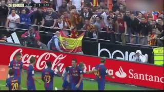 MESSI ANGRY ON VALENCIA HOME CROWD  HIGHLIGHTS FCB VS VALENCIA CF [upl. by Nonie]