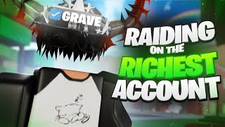 Raiding On The RICHEST ACCOUNT In Da Hood 💰 [upl. by Estas]