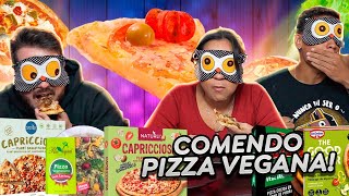 DESAFIO DA PIZZA VEGANA [upl. by Eimirej]