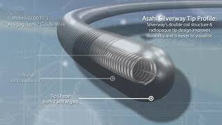 ASAHI Silverway The New 0035 Angiographic Guide Wire [upl. by Eerized]