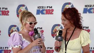 K102s 2023 Winstock Interviews  Hailey Whitters [upl. by Ap]