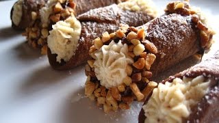 Cannoli made easy plus cannoli chips [upl. by Anahsed]