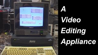 MacroSystem Casablanca Avio video editing system Early 2000s [upl. by Eenaj]