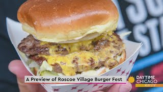 A Preview of Roscoe Village Burger Fest [upl. by Imre]