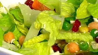 Romaine Lettuce Salad  Healthy Salad Recipes [upl. by Eelrac]