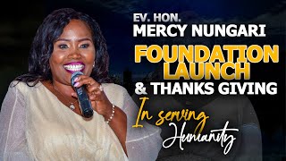 EV HON MERCY NUNGARI FOUNDATION LAUNCH amp THANKS GIVING [upl. by Naik]