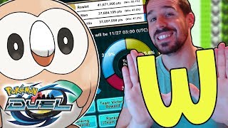 VICTORY FOR TEAM ROWLET AND I HELPED Ranked League Matches  POKEMON DUEL [upl. by Annaigroeg]