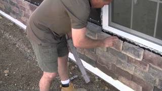 Tips amp Tricks How to install water table sills underneath a window [upl. by Laurena]