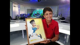 Bebeto enjoying my cartoon [upl. by Eugnimod]