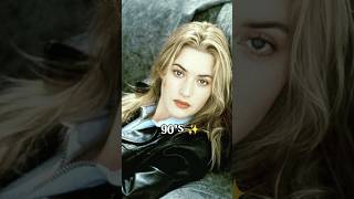 Kate Winslet Now90s  shortsshortsfeedtrendingmusichollywoodanime80smusicviralshorts [upl. by Silber]