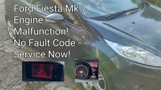 Ford Fiesta Engine Malfunction  No Fault Code [upl. by Noorah]