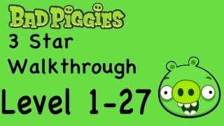 Bad Piggies  Level 127 3 Star Walkthrough Ground Hog Day  WikiGameGuides [upl. by Llevaj]