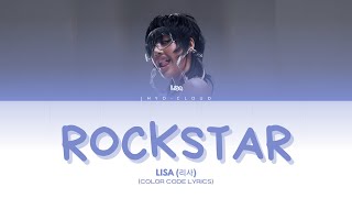 LISA ROCKSTAR Lyrics Color Code [upl. by Marji]