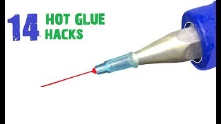 14 Awesome Hot Glue Gun Life Hacks [upl. by Alra]