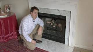 How to Manually Light a Gas Fireplace [upl. by Cadal748]